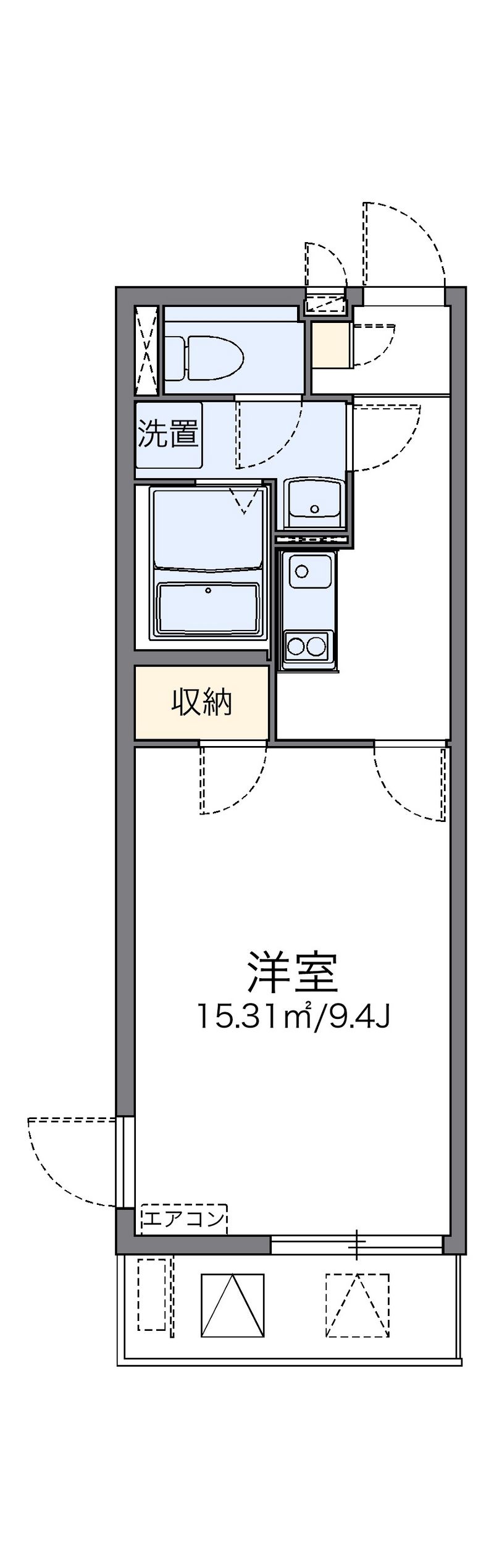 レオネクスト和光南ＭＳ 間取図