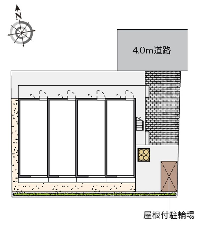 レオパレステラスつばさ 配置図