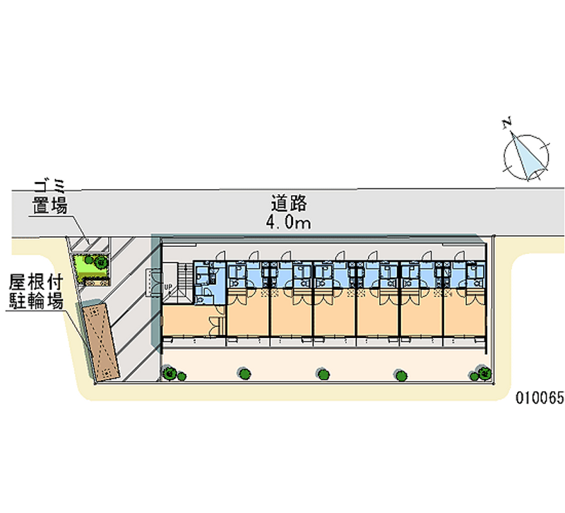 レオパレス美堀 区画図