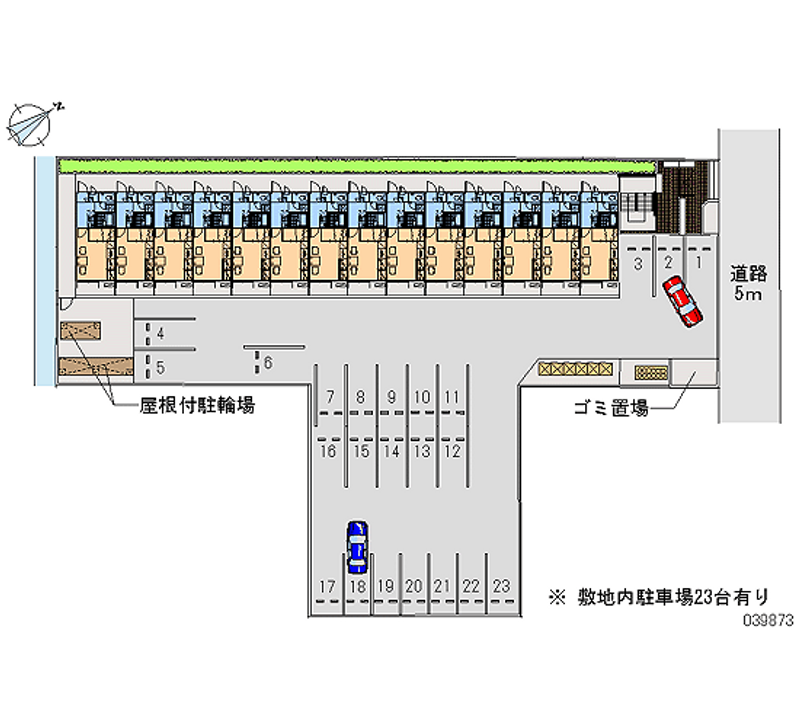 39873月租停車場