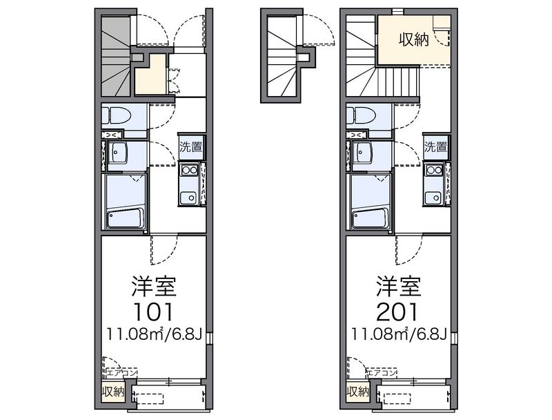 レオネクストＳ 間取図