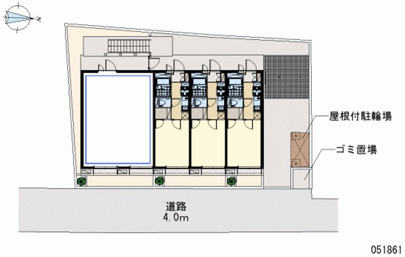 レオパレス宮 区画図