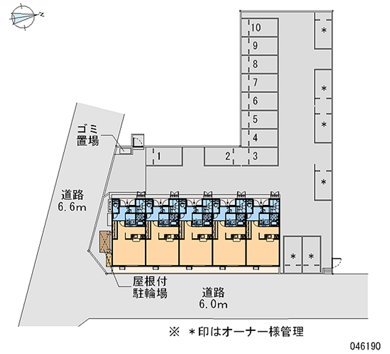 46190 Monthly parking lot