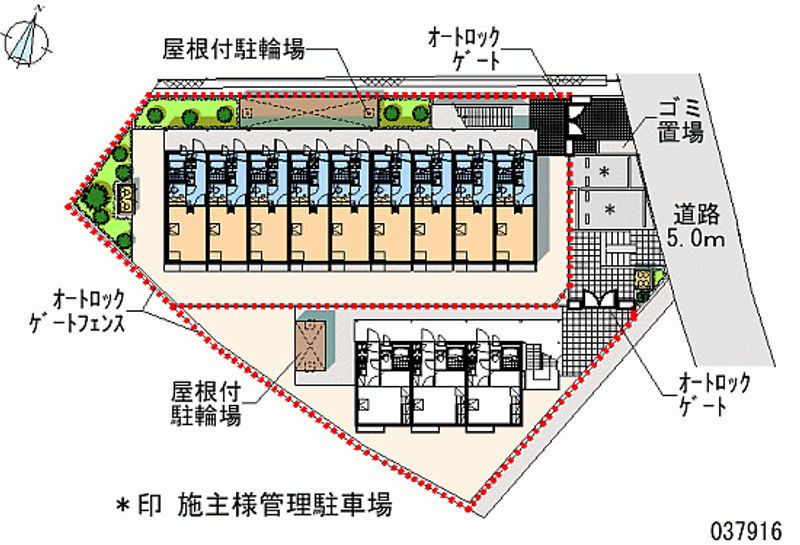 レオパレス具々田 区画図
