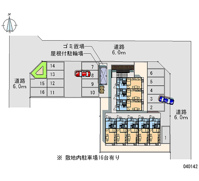 40142月租停车场