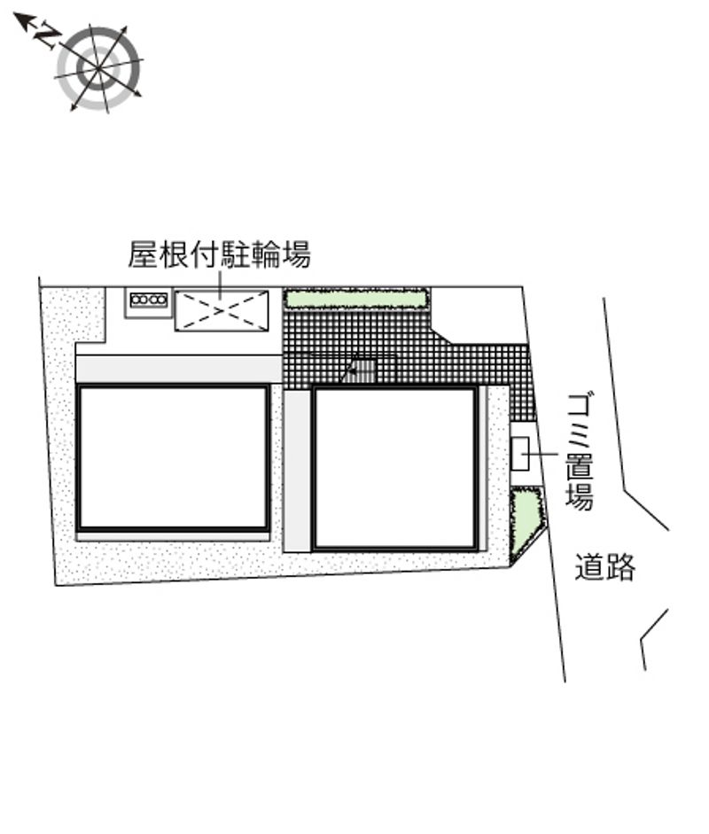 レオパレス桜Ⅱ 配置図