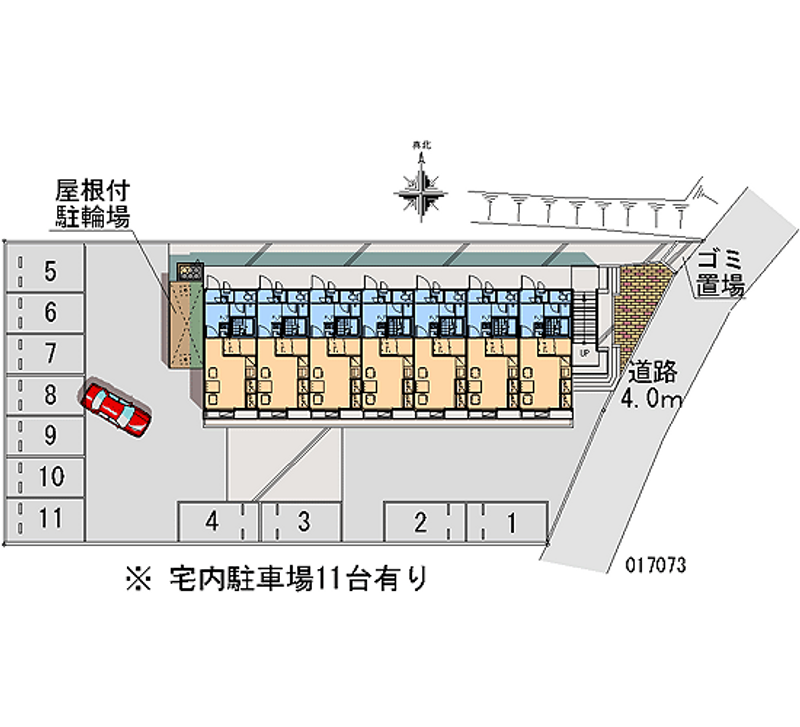 17073月租停車場