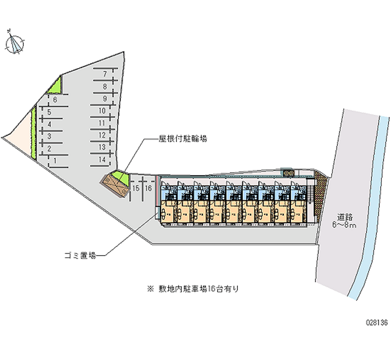 28136月租停车场