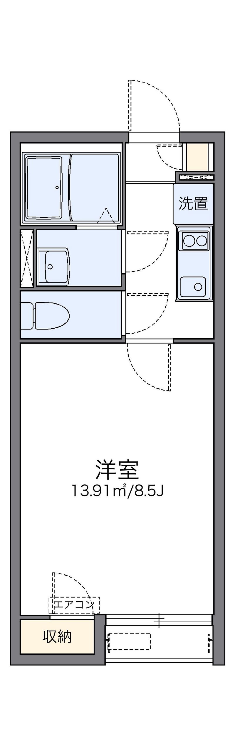 レオネクスト片平 間取図