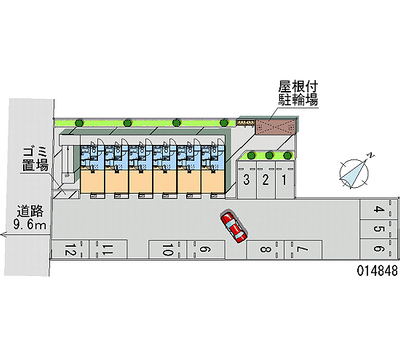 14848 Monthly parking lot