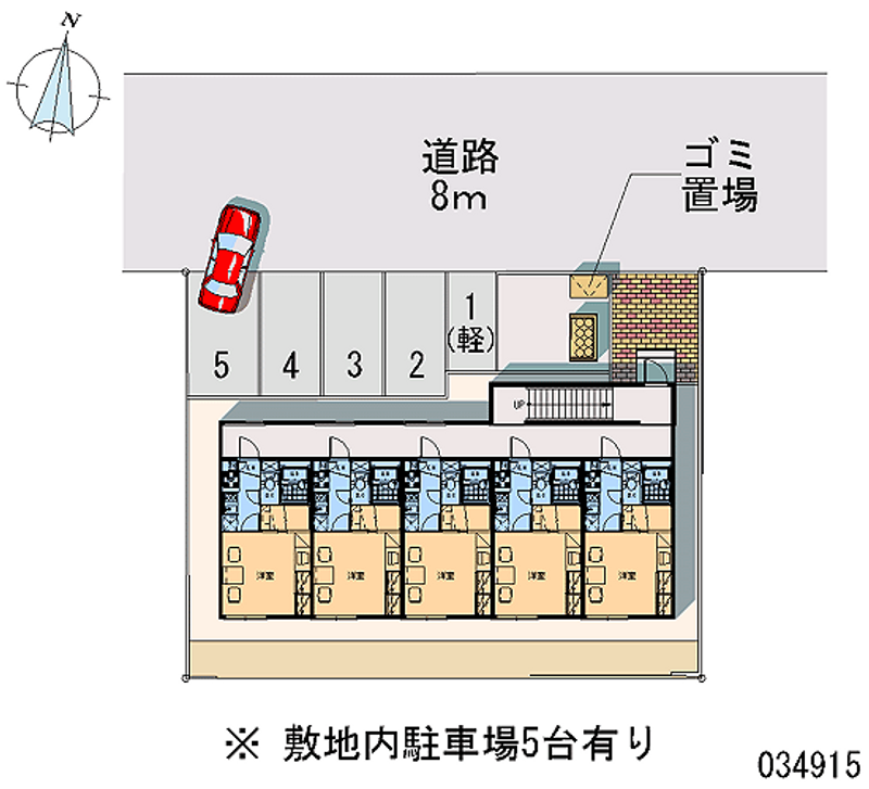 レオパレス栄 区画図