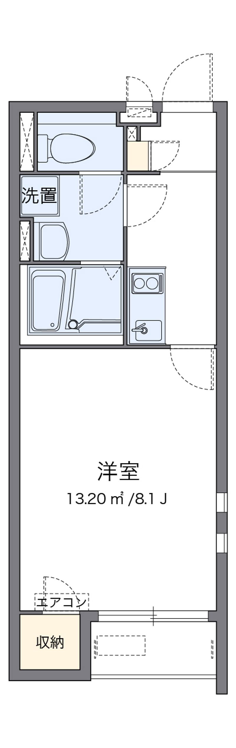 クレイノレグルスⅡ 間取図