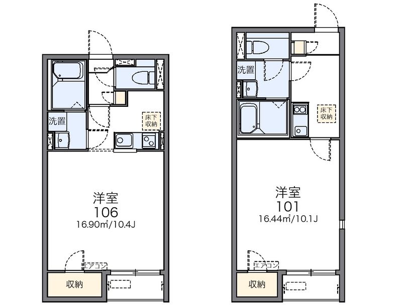 レオネクストエクレール 間取図