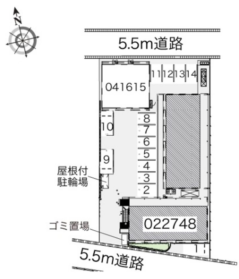 レオパレスａｙｕｎａ 駐車場