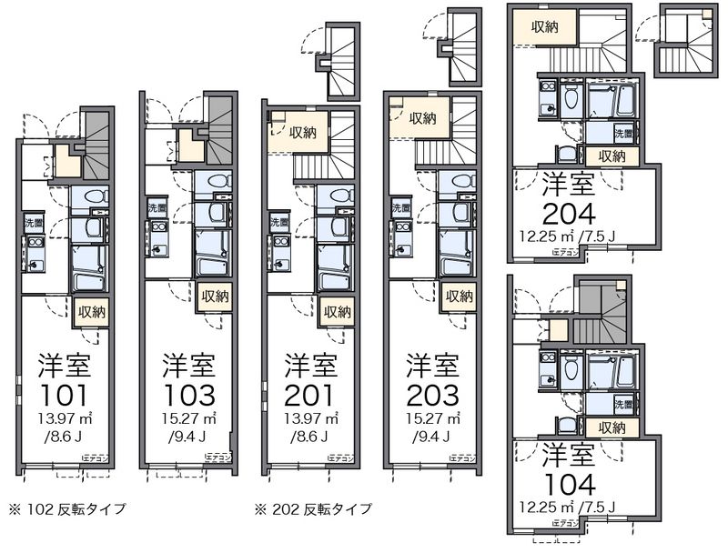 クレイノイーストベル 間取図