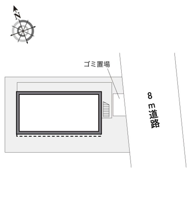 レオパレス聖蹟 配置図