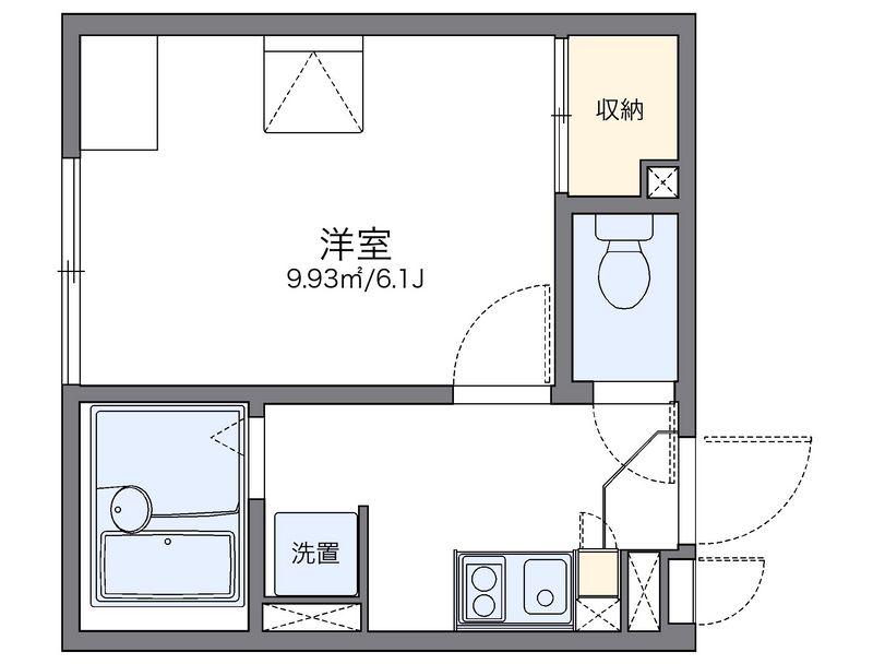 レオパレスエターナル 間取図
