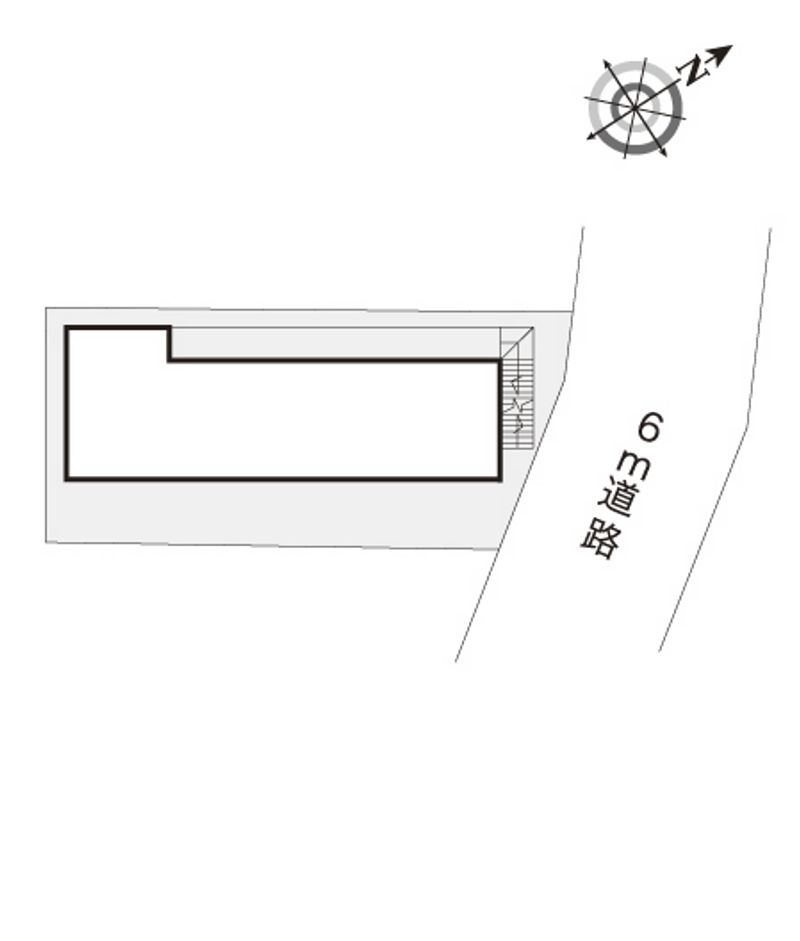 レオパレス上溝第２ 配置図