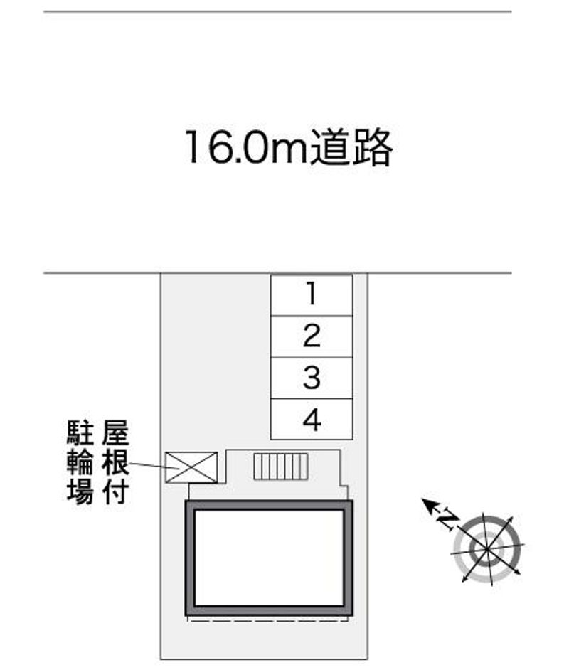 レオパレス広瀬ストリートルーム 配置図