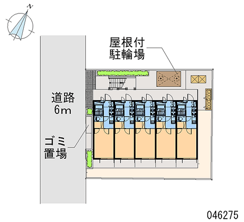 レオパレス万平 区画図