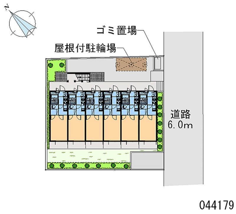 レオパレスゴールド 区画図