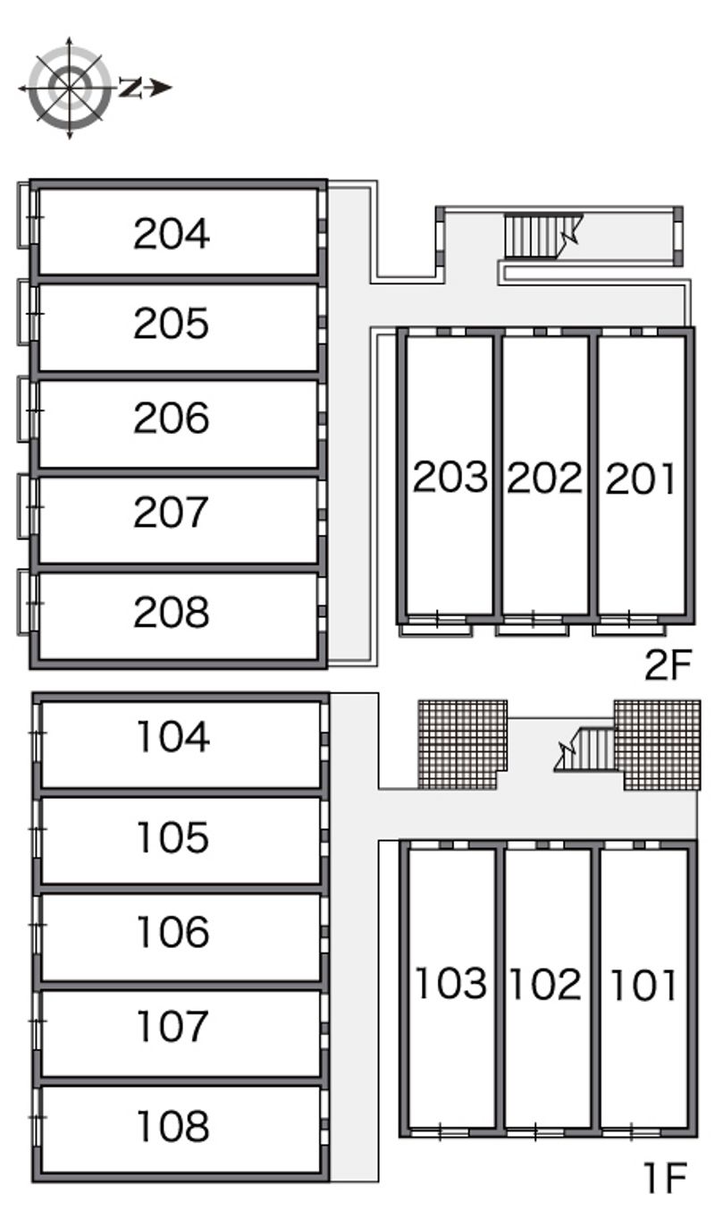 レオパレスエスエス 間取り配置図