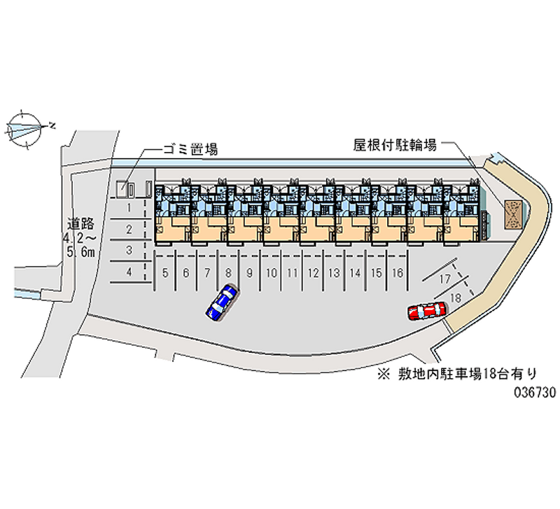 36730 bãi đậu xe hàng tháng