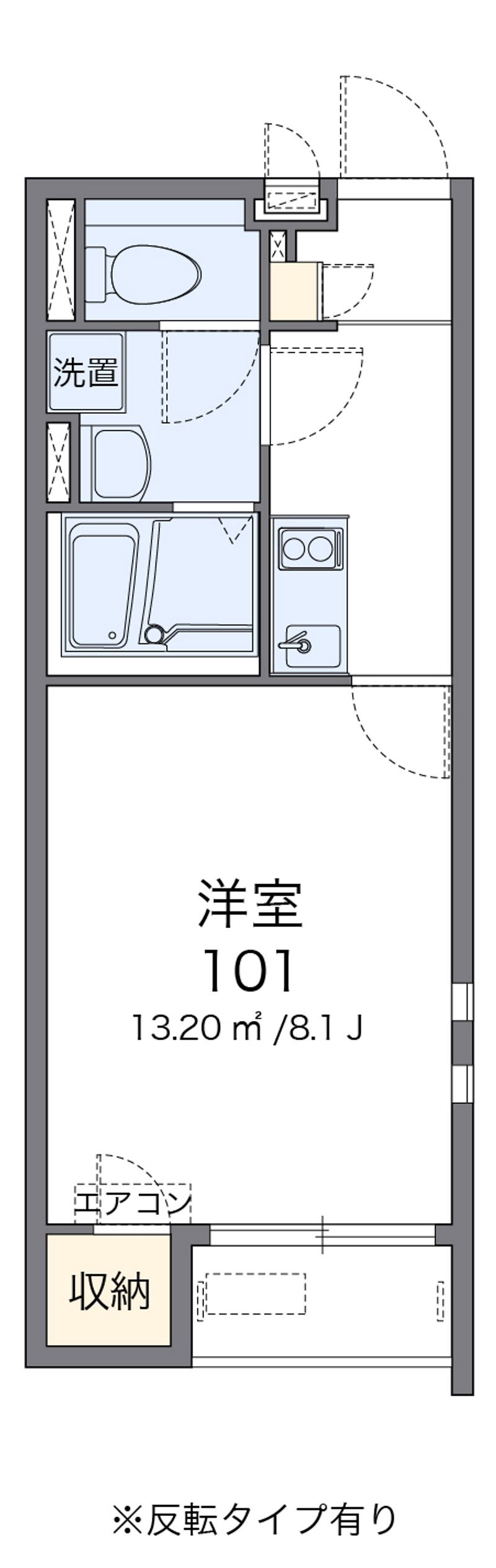 クレイノドルチェパーシモン 間取図