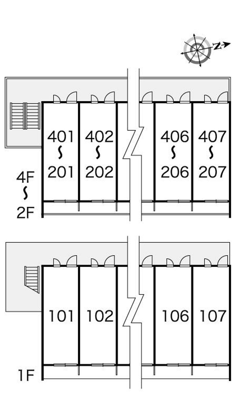 レオパレスマーベラス　Ａｙａ 間取り配置図
