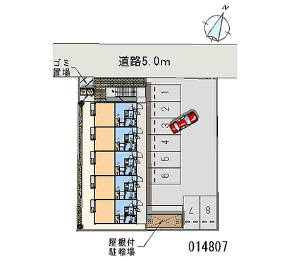 14807 Monthly parking lot