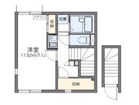 レオネクストグラティテュードⅠ 間取り図