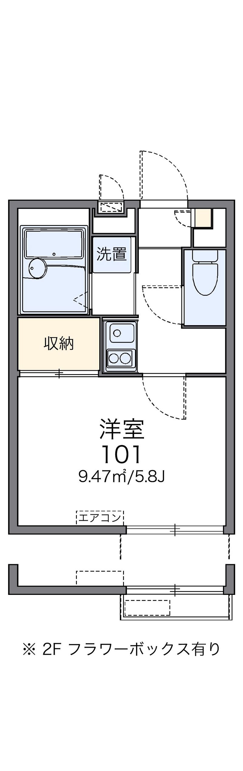 leopalace Kenti Folia Floor plan