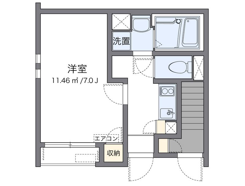 CLEINO Versatile III Ushita Minami Floor plan