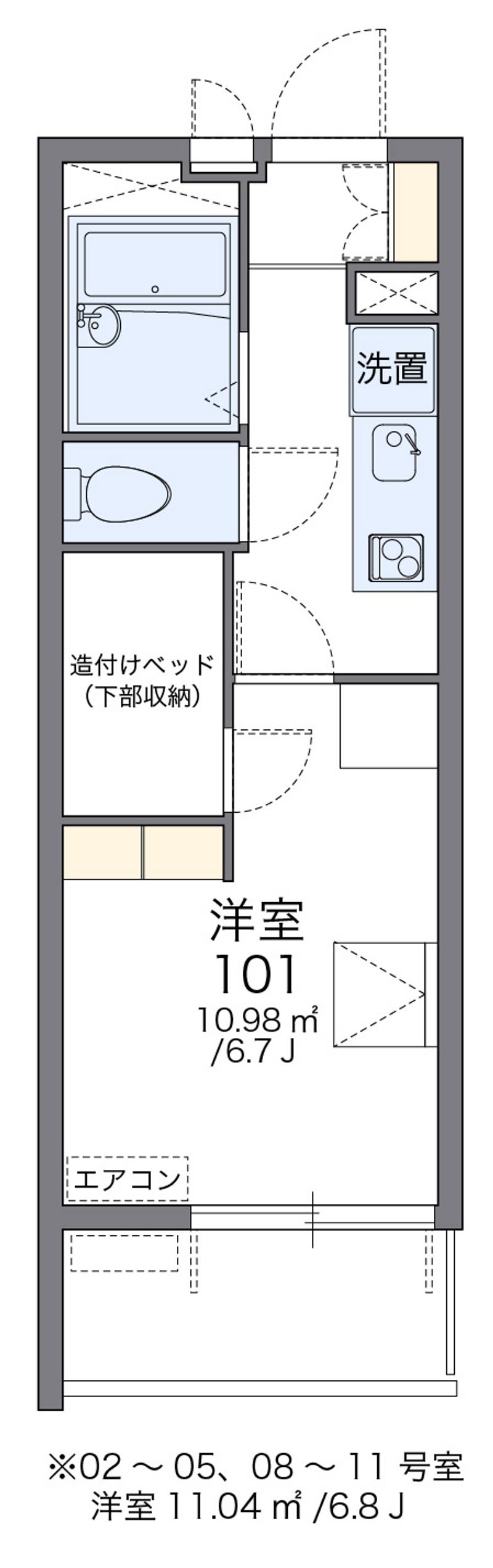 レオパレスＳＯＡＲＥＲⅢ 間取図