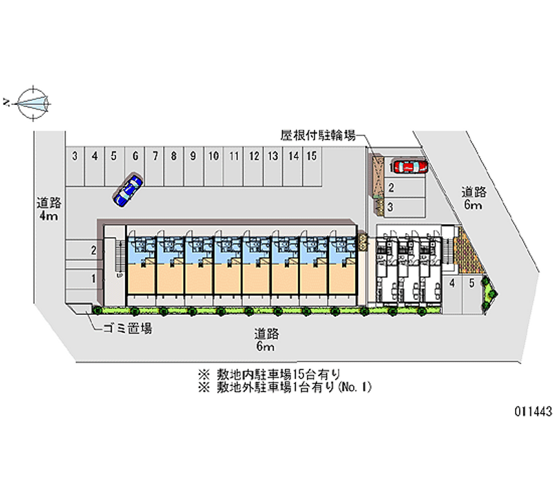 11443 bãi đậu xe hàng tháng