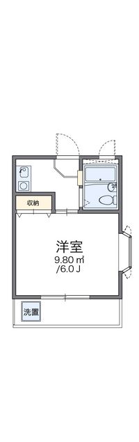 レオパレス井尻パートⅡ 間取り図