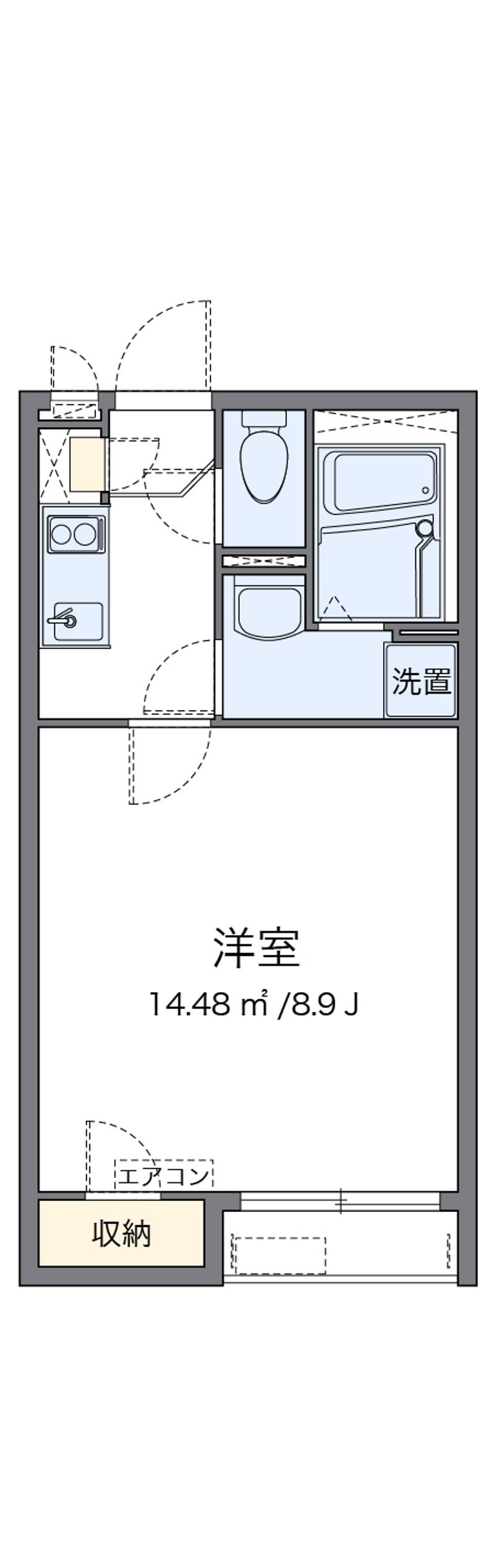クレイノ櫻　参 間取図