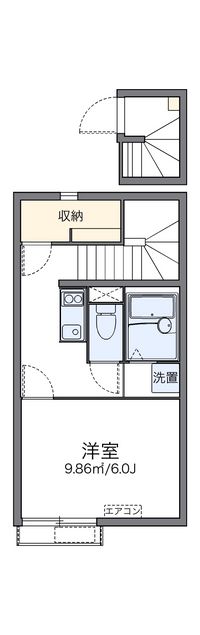 レオネクストハイツ五位ノ池Ⅰ 間取図