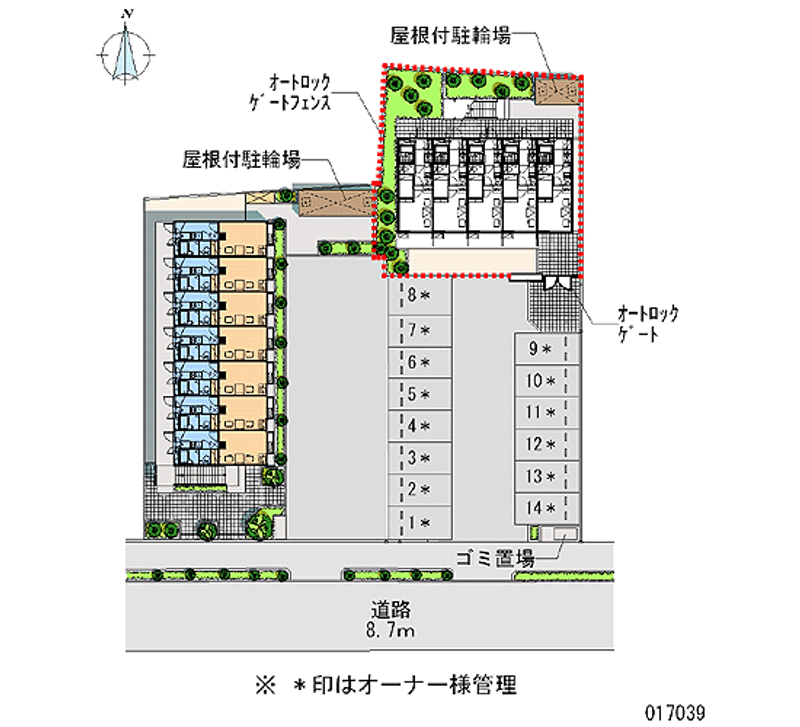 区画図