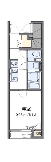 クレイノボヌール 間取り図