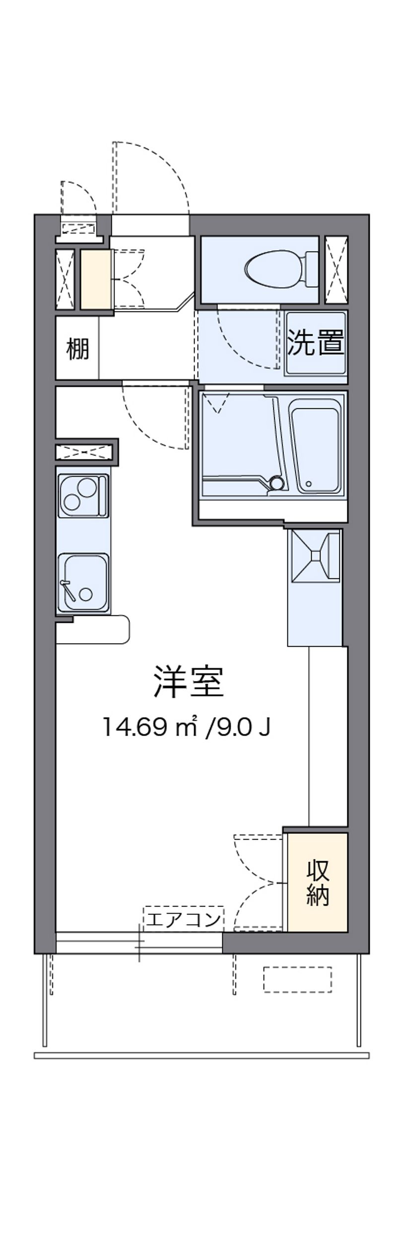 ミランダパークヒルズ妙蓮寺 間取り
