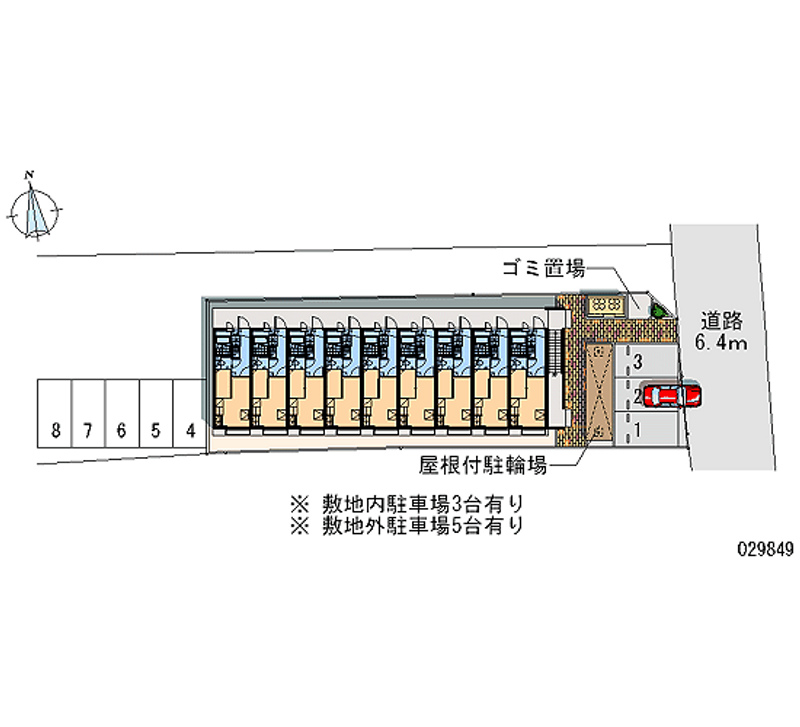 29849月租停车场