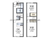 レオパレスセナファミリー　Ⅰ 間取り図