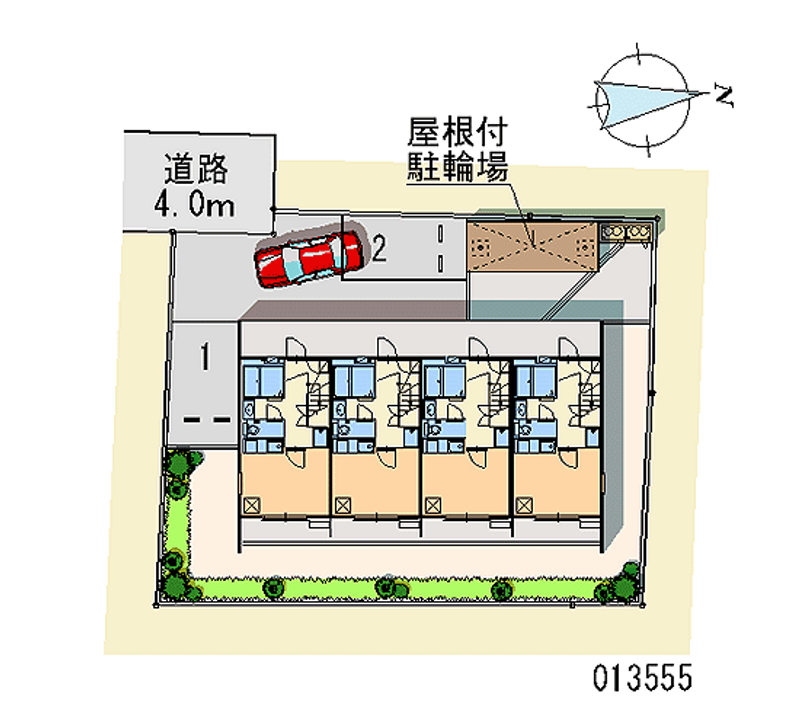 レオパレスＡＳＴＹＴＡＫＡＲＡ 月極駐車場