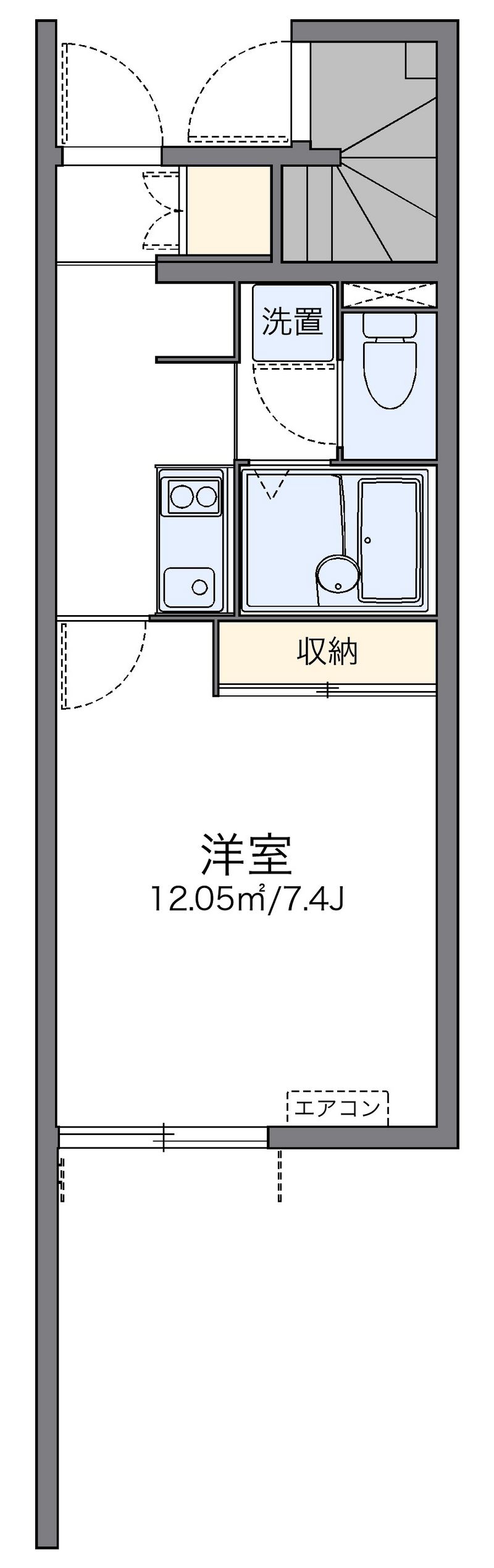 レオネクストエスペランサⅡ 間取図