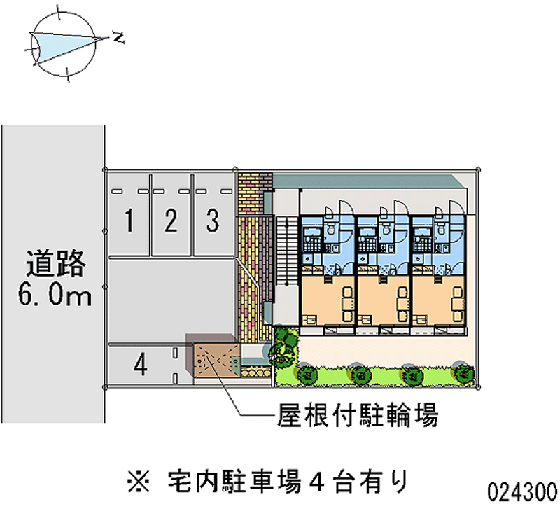 24300月租停车场