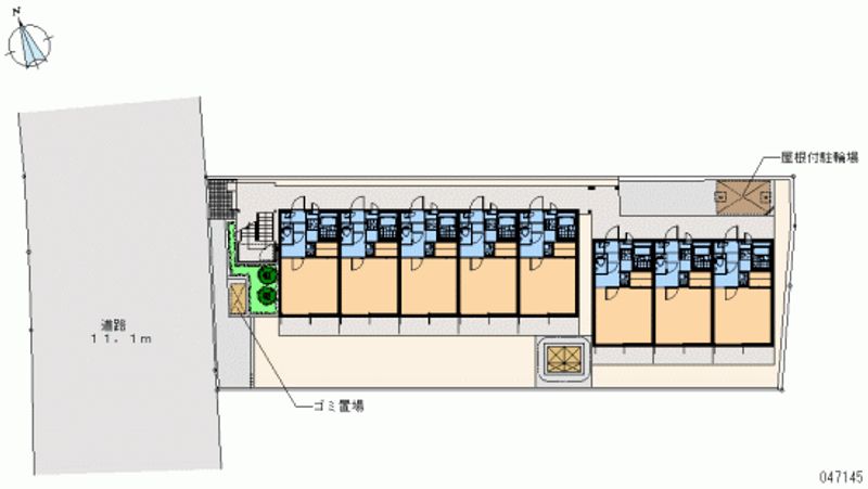 47145 Monthly parking lot