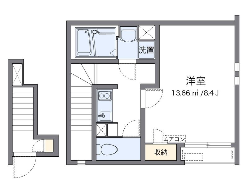 クレイノボー　ビラージュⅢ 間取り