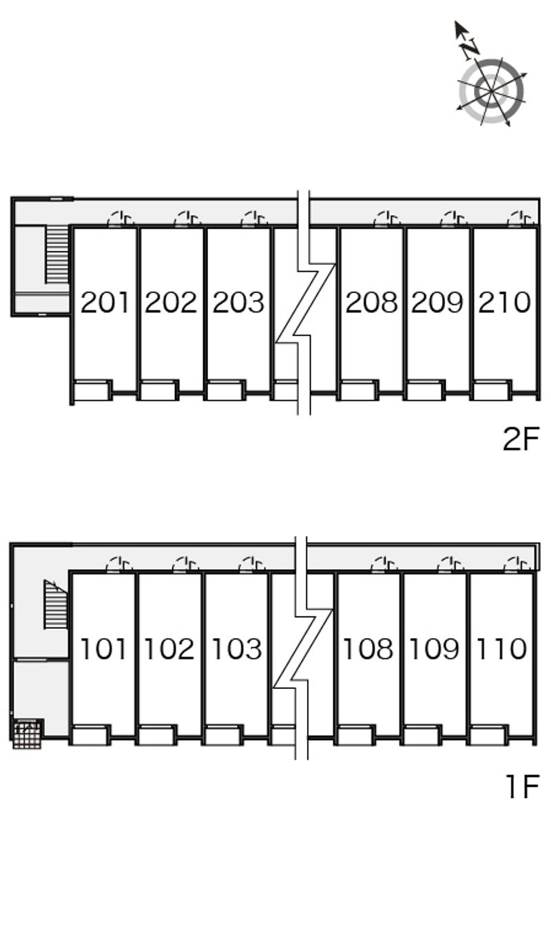 レオネクストフロレゾンＢ 間取配置図