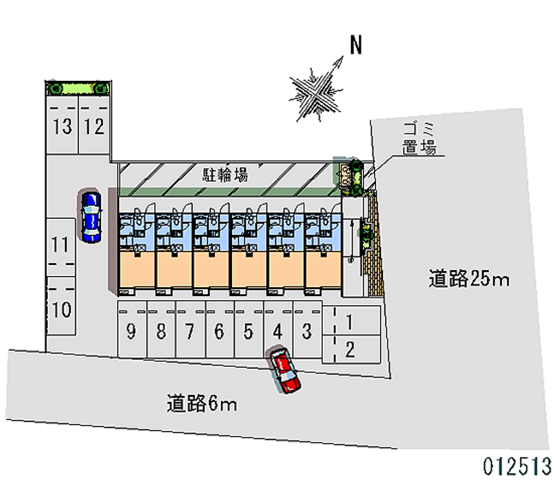 12513月租停車場